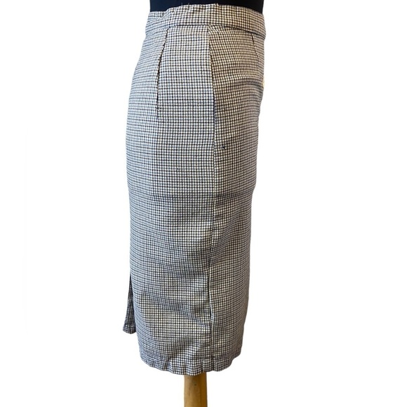 Vintage Snyder Craft Wool Checkered Pencil Skirt - Picture 11 of 14